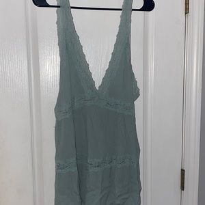 Free People mint green tunic dress!